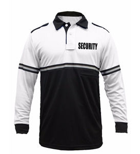 Camiseta Polo de Seguridad de Manga Larga Bicolor para Hombre, Ropa de Protección para Guardias, Precio al por Mayor, Camisetas de Seguridad - Product Image 4