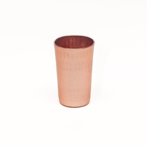 Vaso de Cobre Puro Hecho a Mano para Beneficios Ayurvédicos para la Salud, Vaso de Cobre Sólido Ecológico Tradicional para Yoga y Hogar - Product Image 1