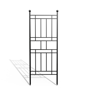 Modern Iron Garden Trellis Rectangle Painted Trellis Outdoor Plant Support Iron Trellis for Climbing - Product Image 1