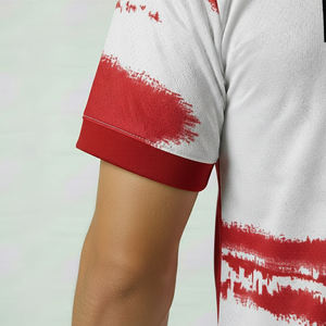 Ensemble d'uniformes de football personnalisés sublimés, respirants, anti-UV, grande taille, 100 % coton, avec strass - Product Image 4