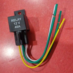 Sunbow Car <b>Universal</b> 5 Pin Relay <b>Socket</b> 40 Amps Automotive 12V/24V Relay Harness Black Plastic - Product Image 5