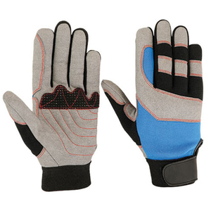 Guantes de Trabajo Mecánicos de Cuero Vacuno Hechos a Medida, Resistentes al Agua, Precio Económico, Último Diseño, Guantes Industriales para Mecánicos - Product Image 4