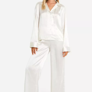 Women's Summer/Spring Breathable Eco-Friendly Premium Soft Cotton <b>Pajama</b> <b>Set</b>-Comfortable Sleepwear - Product Image 3