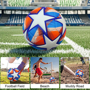 WEMBLEY SPORTS Balones de Fútbol de PVC Personalizados con Logotipo, Rebote Perfecto, Duraderos, Seguros, No Tóxicos, Ecológicos, Ligeros, Talla 5 para Adultos y Niños - Product Image 5