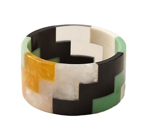 Anillo de Servilleta de Resina con Diseño Moderno y Creativo, Modelo de Resina Epoxi con Patrón, al Mejor Precio al por Mayor - Product Image 3