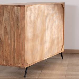 Cómoda de 8 cajones Vandana Royal Haven en madera de acacia natural Spot - Product Image 3