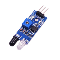 Kit de module de capteur de robot de voiture intelligent FYX HW-201 IR MH-B, évitement d'obstacles infrarouge, photoélectrique réfléchissant, 3 fils réfléchissants