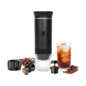 เครื่องชงกาแฟเอสเพรสโซแบบพกพา Kingze Luxury 12V พร้อมระบบทำความร้อนในตัว เครื่องชงกาแฟขนาดเล็กสำหรับรถยนต์ รถบ้าน เดินป่า สำนักงาน ใช้พลังงานไฟฟ้า - Product Image 1