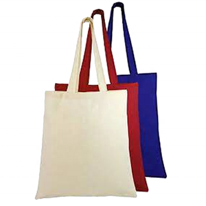 กระเป๋าผ้าแคนวาสแบบใช้ซ้ำได้ทำจากผ้าฝ้ายออร์แกนิกย่อยสลายได้พร้อมด้ามจับพิมพ์โลโก้และไหล่ตามสั่ง - Product Image 4