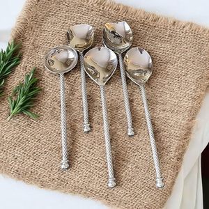 Great quality in reasonable price Decorative Stainless Steel Cutlery <b>Set</b> With Metal Handle For Banquet And Wedding Event - Product Image 3