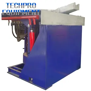 Power Saving Steel Shell Electric Induction Melting Furnace for Smelting Various Metals Aluminum Brass Bronze Copper Iron Steel