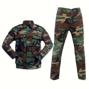 Conjunto de Ropa de Trabajo BDU Transpirable de 2 Piezas Unisex al por Mayor, Top y Pantalones para Entrenamiento al Aire Libre, Fabricado en Bangladesh - Product Image 1