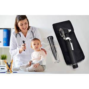 Outil de diagnostic manuel en acier inoxydable pour examen des oreilles, éclairage LED lumineux, endoscope médical portable pour le conduit auditif - Product Image 5