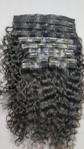 Extensions de cheveux humains Kinky Straight, volume complet, aspect naturel, qualité salon, offre en gros, légers, écologiques, lot en vrac - Product Image 2
