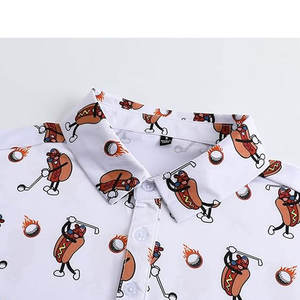 Polos de golf pour hommes sur mesure, en polyester, polos de golf pour hommes de qualité supérieure - Product Image 3