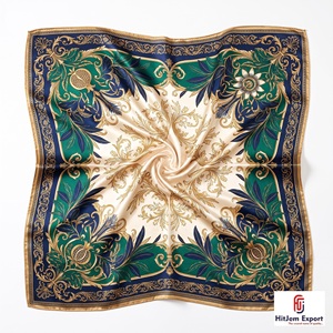 Fabricant d'écharpes en satin imprimé de haute qualité, OEM, ODM, marque privée, campagnes marketing, cadeaux d'affaires, Kenya - Product Image 1