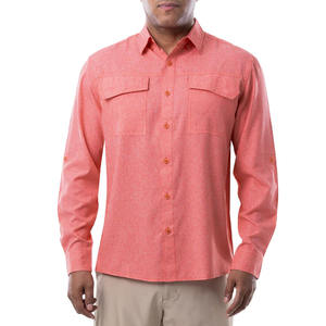 Camisa de hombre con botones disponible a precio de mayoreo, totalmente personalizable, transpirable, cómoda y de gran venta. - Product Image 1