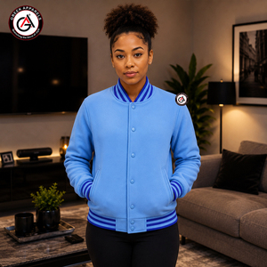 เสื้อแจ็คเก็ตบอมเบอร์ผ้าแคนวาสกันน้ำแบบกลับด้านได้ รุ่น Zeta Amicae Windproof Service Plus Size Casual OES Style เป็นมิตรกับสิ่งแวดล้อม  ที่ได้รับความนิยมสูงสุด - Product Image 4