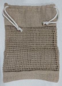 Tái Sử Dụng Đay Túi Lưới Dây Xử Lý Tùy Chỉnh Trái Cây Logo Tote Cho Rau Mua Sắm Quà Tặng Làm Bangladesh Trái Cây Đay Túi - Product Image 4