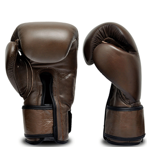 Gants de boxe professionnels en cuir, Muay Thai et Kickboxing, gants de boxe légers unisexes, faible MOQ, gants de boxe sportifs - Product Image 4