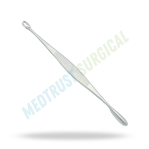 Curette Volkman 5,5 pouces (14 cm) – Instrument chirurgical orthopédique pour le débridement osseux et le curettage tissulaire - Product Image 4