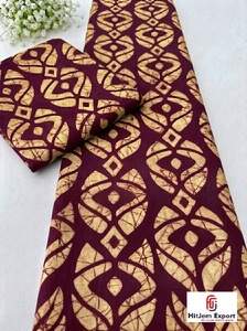 Factory Direct African Batik Dobby Rib Cotton Fabric Ankara Textile OEM ODM Fashion Apparel Clothing Bags Hitjem Export Supplier - Product Image 6