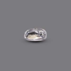 Lab-Created Brilliant Cut White Zircon 4.05 Carat Loose Gemstone for Fine Jewelry - Product Image 3