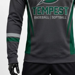 Winter Softball Teamwear <b>Hooded</b> <b>Shirt</b> Short Sleeve Solid Eco-Friendly Custom Logo Team Name Number OEM ODM Premium Quality 2 Pcs - Product Image 5