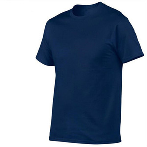 T-shirt à manches courtes en coton 100 % (160 GSM) personnalisé OEM, coupe classique, couleur unie, grande taille, séchage rapide et respirant - Product Image 3