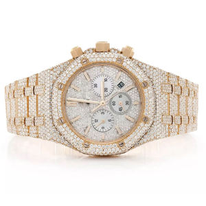 Reloj Premium con Incrustaciones de Moissanita, Diamantes VVS, Tendencia, Superventas, Estilo Hip Hop, Lujoso para Hombre - Product Image 2