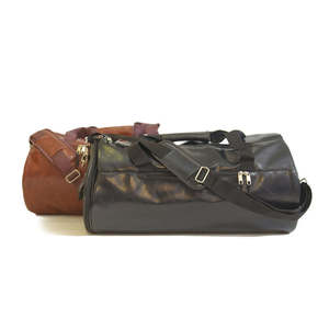 Sac de voyage en cuir imperméable de haute qualité avec compartiment à chaussures, grande capacité, sac de sport pour hommes et femmes - Product Image 2
