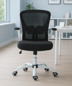 Prix d'usine du Vietnam Chaise de salon pivotante au design moderne ergonomique avec hauteur réglable et tissu maillé - Product Image 2