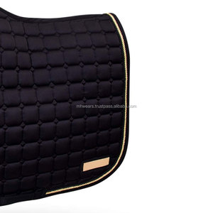 Meilleur tapis de selle MH pour dressage, mélange de laine, compétition de saut d'obstacles, entraînement, respirant, emballage personnalisé, tapis anglais professionnel - Product Image 6