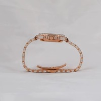 Montre de luxe pour homme, mouvement à quartz, bracelet en cuir, résistante à l'eau, boîtier en acier inoxydable