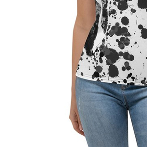 Camiseta de Mujer de Alta Calidad, Nueva Llegada, Personalizada con Sublimación, Diseño Casual, Manga Corta, Cuello Redondo, Color Sólido, 100% Algodón - Product Image 6