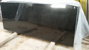 Losas de Granito Negro Absoluto de 20 mm, Piedra Natural Pulida para Escaleras, Pisos, Pasillos, Uso en Exteriores, Diseño Moderno, Baño y Cocina - Product Image 3