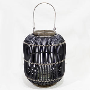 Artex Dong Thap Factory <b>Japanese</b> <b>Lanterns</b> Handmade Bamboo Frame Rattan Outdoor Hanging Home Decor - Product Image 1