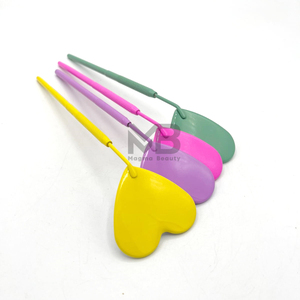 MAGMA BEAUTY Herramienta Auxiliar para Injerto de Pestañas de un Solo Lado, Espejo Pequeño en Forma de Corazón Multicolor para Observación Inversa del Piso de la Pestaña - Product Image 2