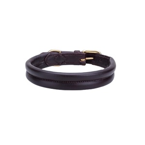 ปลอกคอสุนัขหนังสีดำนุ่มมีทุกขนาดผลิตที่เชื่อถือได้ - Product Image 3