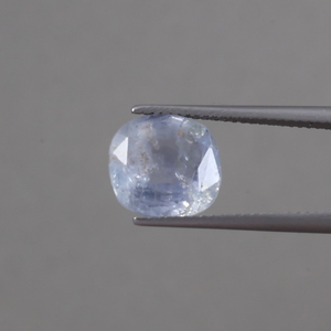 Saphir bleu naturel 100% non monté |   Certifié IGI, qualité AAA, taille coussin 11x10mm, 5,88 carats, traité à l'huile, pour la fabrication de bijoux légers - Product Image 1