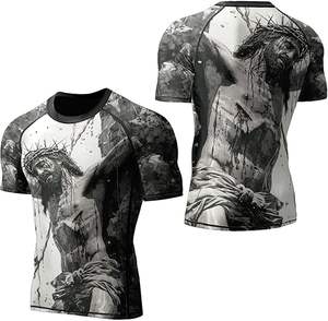 Camiseta de Protección Solar Transpirable de Secado Rápido con Protección UV y Manga Larga para Natación - Product Image 1