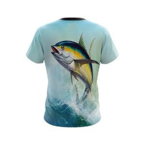 Camiseta Deportiva de Pesca de Manga Larga para Hombre, de Secado Rápido, Protección UV, Transpirable, para Pesca al Aire Libre - Product Image 2