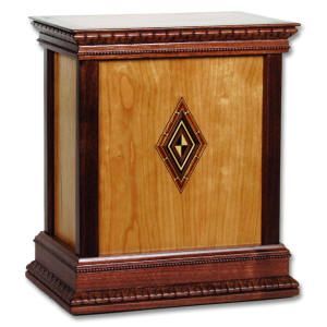 Urna Funeraria Decorativa de Madera de Arce con Acabado Liso y Estilo Sofisticado y Duradero - Product Image 2