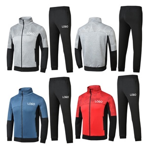 Vêtements de sport personnalisés avec logo imprimé, vêtements d'entraînement, vêtements de jogging pour hommes, survêtement slim fit, vente en gros - Product Image 3