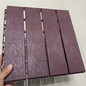 <span class=keywords><strong>Piastrelle</strong></span> per Pavimenti Esterni Fai-<span class=keywords><strong>da</strong></span>-Te Color Caffè Chiaro, Anticorrosione e Antiossidanti, in Materiale Legno-Plastica per Esterni - Product Image 2