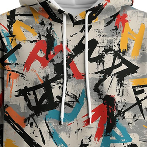 Sweat à capuche léger personnalisé imprimé pour homme – Respirant, séchage rapide, coupe confortable, style décontracté – Vente en gros - Product Image 4