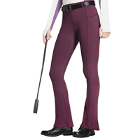 Pantalon d'équitation tendance pour femmes, tissu extensible confortable, sur mesure.