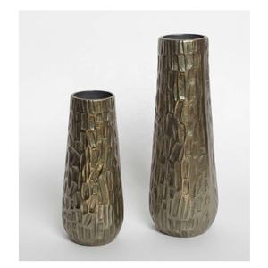 Jarrón de Aluminio Hecho a Mano de Alta Calidad, Moderno, para Mesa o Suelo, Decoración para Sala de Estar, Comedor, Centro de Mesa - Product Image 2