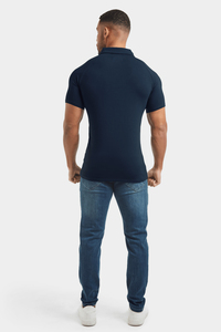 เสื้อโปโลวินเทจทรงโอเวอร์ไซส์สำหรับผู้ชาย สีสันสดใส แขนสั้น รุ่นซัมเมอร์ไลน์ ของแท้ ทรงเข้ารูป เหมาะสำหรับออกกำลังกาย เป็นมิตรต่อสิ่งแวดล้อม - Product Image 3