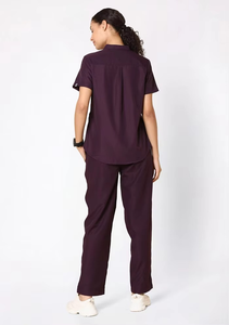 New Arrival Customize Breathable High Quality Medical <b>Scrubs</b> Nursing Jogger Nurse Hospital <b>Uniform</b> Woman Top <b>Scrub</b> Suit Sets - Product Image 2